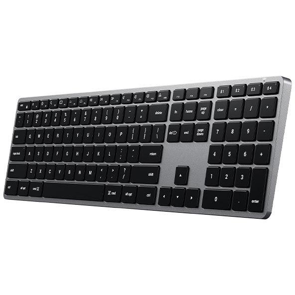 Satechi サテチ Satechi Slim X3 Bluetooth Backlit Keyboard (Space Gray) - US Layout PST-BTSX3M_1