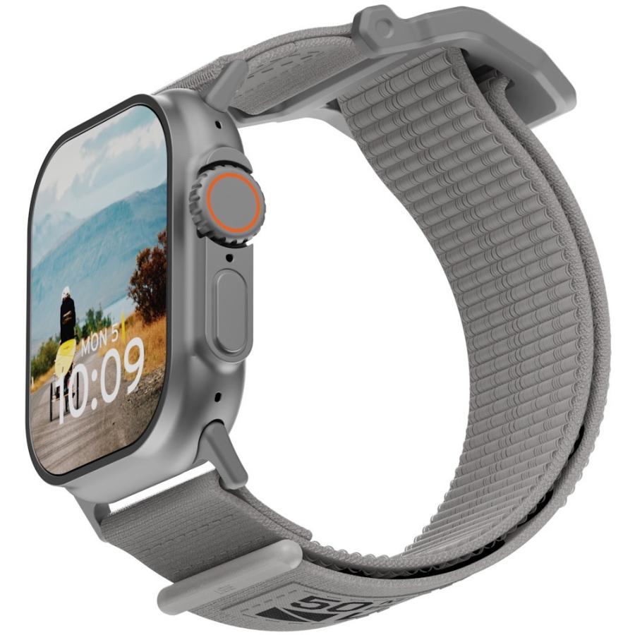 Urban Armor Gear UAG Apple Watch 49/46/45/44mm用バンド ACTIVE(2024年モデル) チタン UAG-AWLA22-TIの画像