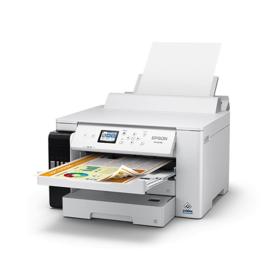 EPSON エプソン A3対応カラーインクジェットプリンター エコタンク 4色顔料/有線・無線LAN/2.4型液晶 PX-S6710Tの画像
