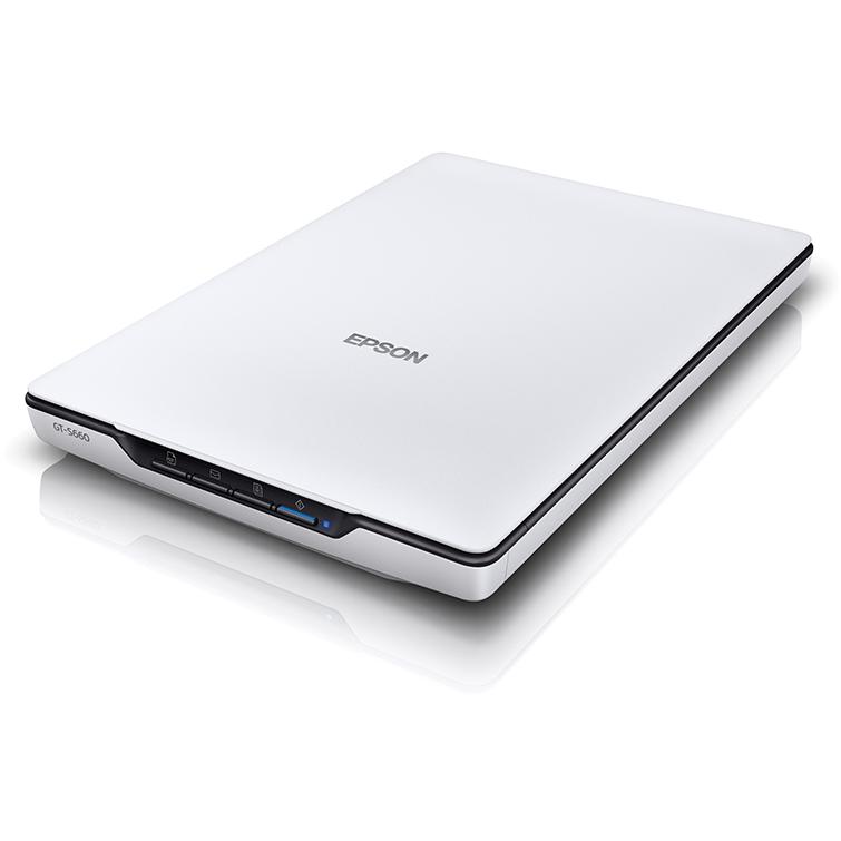 エプソン（EPSON） A4フラットベッドスキャナー/4800dpi/立て置き