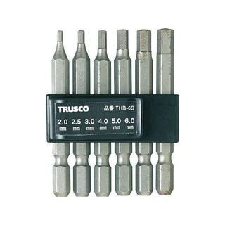 TRUSCO トラスコ中山  六角ビット 65L 2.0mm THBI-20