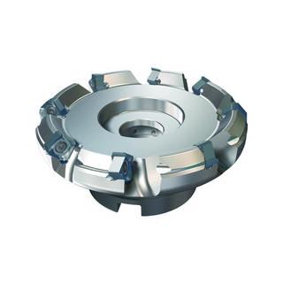 □三菱 WSX445形 低抵抗両面インサート式汎用正面削り用 アーバタイプ正面 低抵抗両面インサート式汎用正面削りカッタ WSX445シリーズ (シャンク