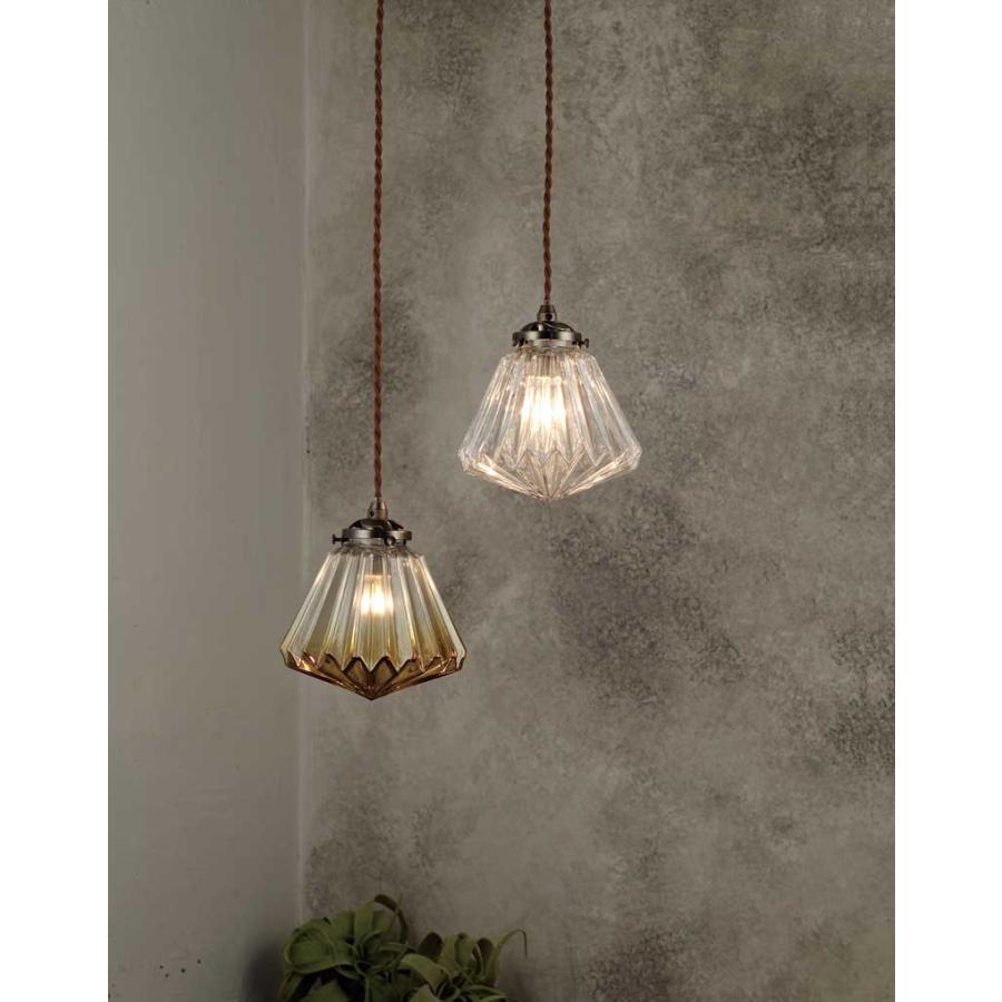 INTERFORM インターフォルム LT-1590CL(クリア)　Lorrez ロレエ ※LED電球(電球色)付き_2