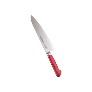 HASEGAWA 長谷川化学工業 抗菌カラー庖丁　牛刀　２１cm／ＭＧＫ−２１０　レッド