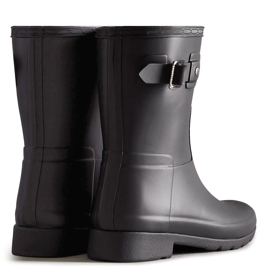 HUNTER オリジナル トール レイン ブーツ - ブラック 24㎝ レディース オリジナル トール レイン ブーツ - ブラック
