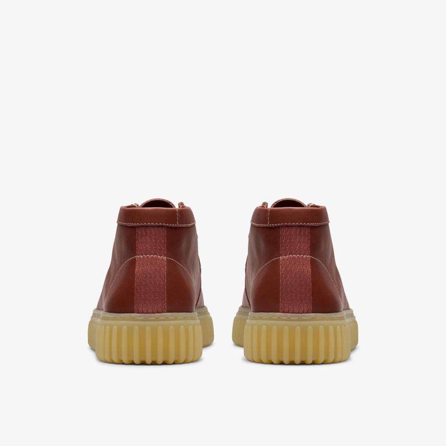 clarks クラークス 【メンズ】トーヒル ハイ【ブラウンレザー】【UK7.5