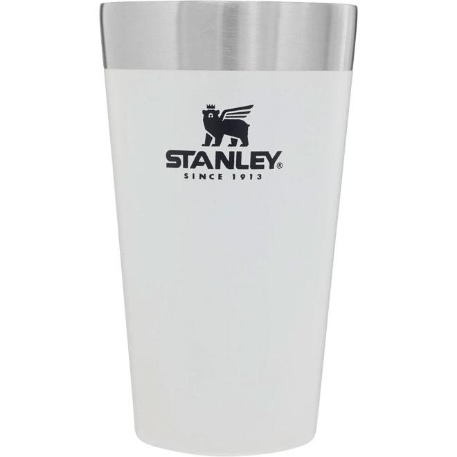 【新品未使用】NANGA×STANLEY スタッキング真空パイント/ホワイト STANLEY スタンレー スタッキング真空パイント 【ホワイト】【0.47L