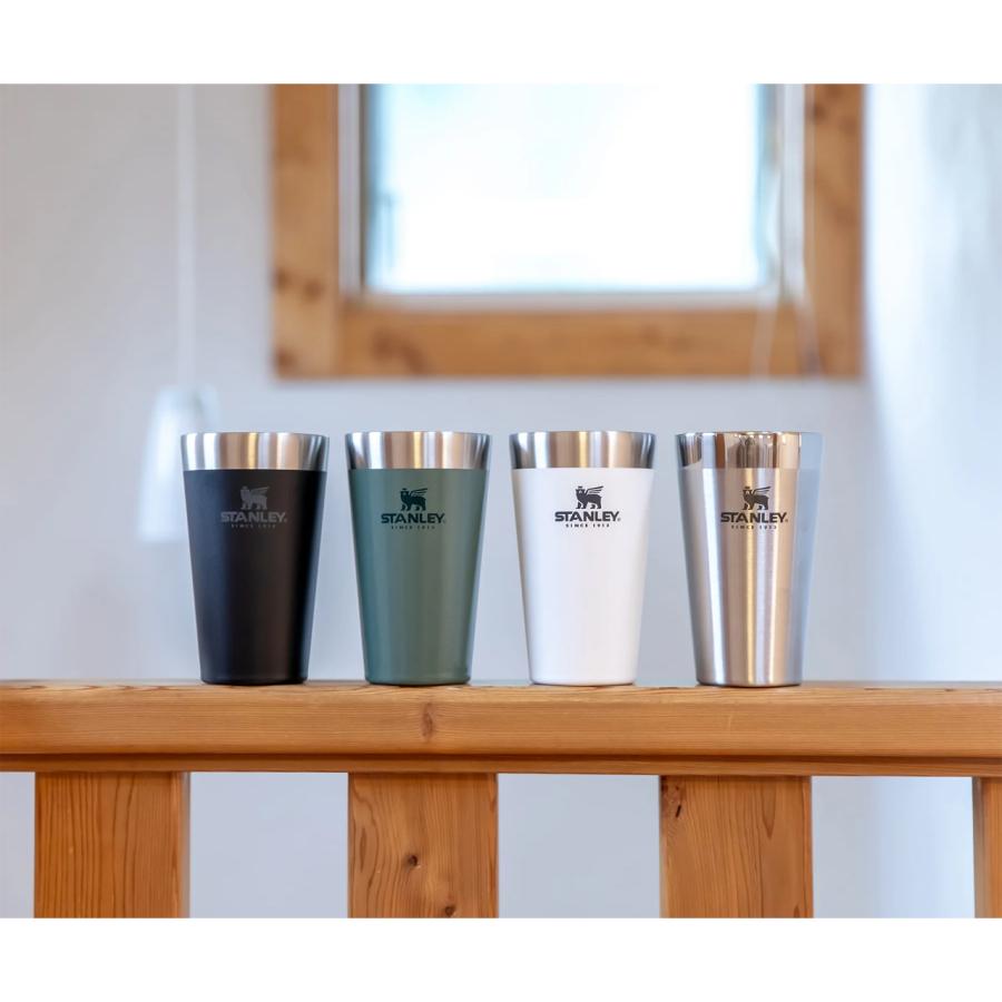 STANLEY スタンレー スタッキング真空パイント 【ホワイト】【0.47L