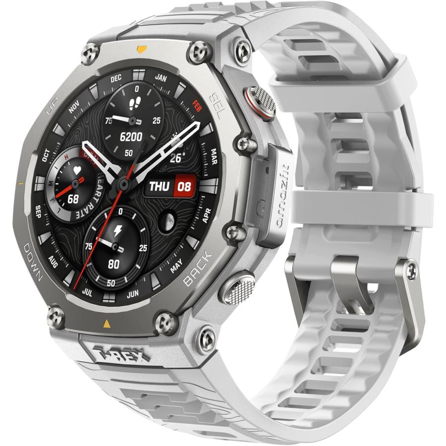 amazfit アマズフィット T-Rex3 48mm 【ヘイズグレー】 SP170069-C221