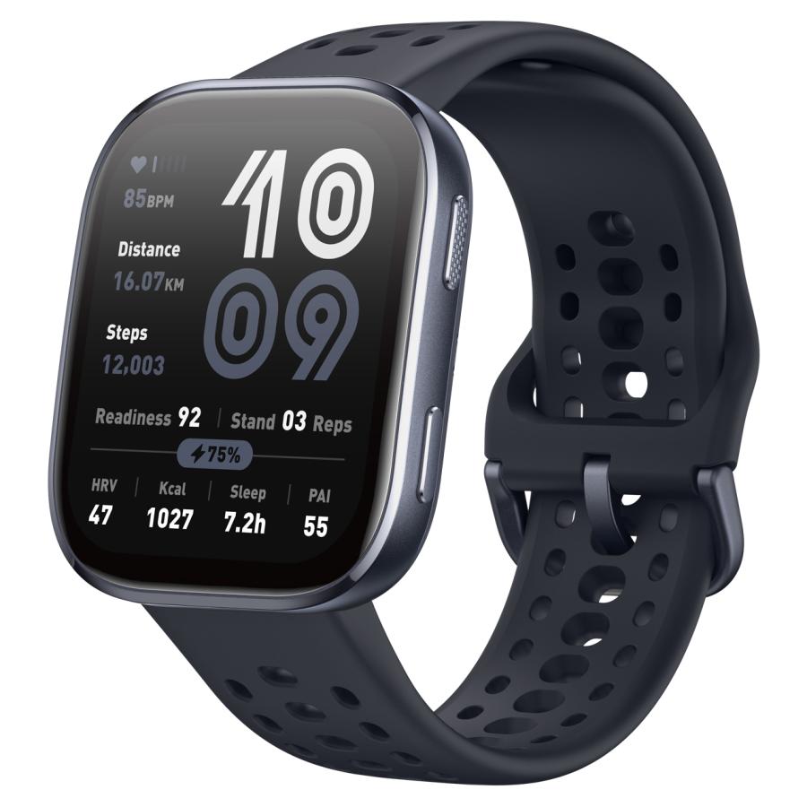 amazfit アマズフィット Bip 6 【ブラック】 sp170074 AMOLED 5衛星測位GPS VGP2026（Yahoo!・murauchi.co.jp）