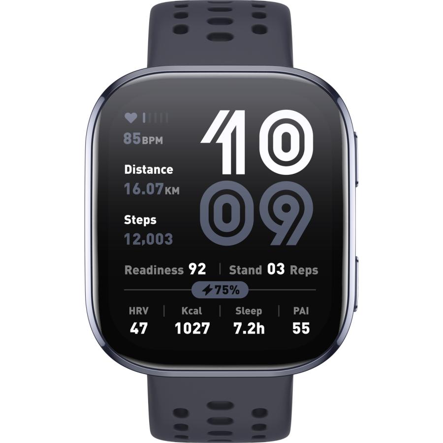 amazfit アマズフィット 【納期6月中旬以降】Bip 6 【ブラック】 sp170074 AMOLED 5衛星測位GPS VGP2026の画像