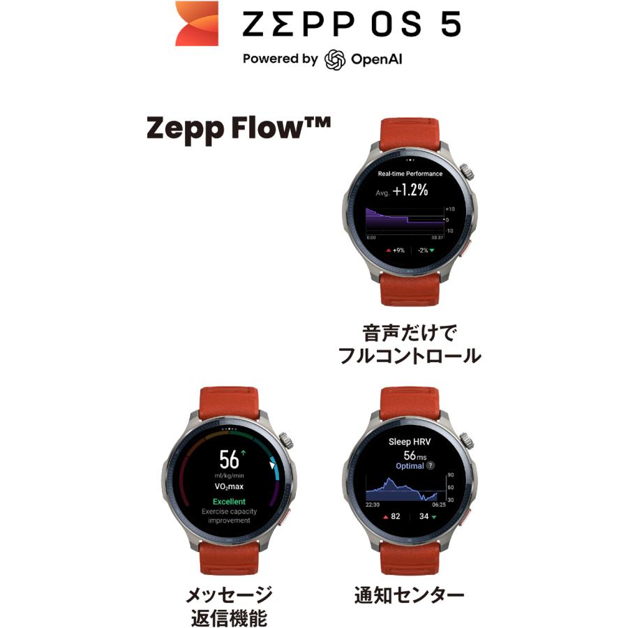 amazfit アマズフィット balance2 【ブラック】 SP170076-C01 バランス2 VGP2026金賞の画像
