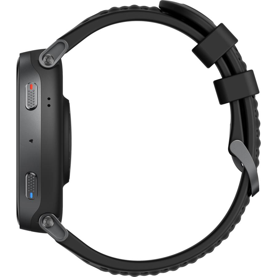 【新品】アマズフィット Amazfit 腕時計 ユニセックス SP170080-C01 アクティブ マックス 充電式クォーツ ブラックxブラック デジタル表示 Amazfit （ノベルティー付き）アマズフィット スマートウォッチ