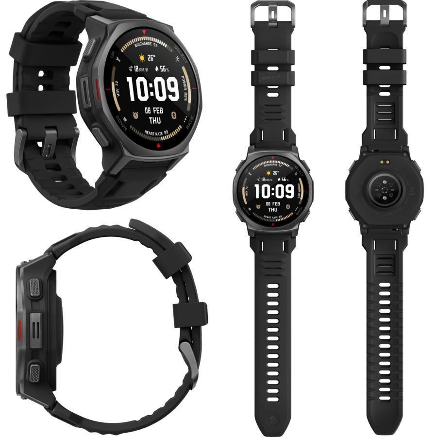 amazfit アマズフィット T-Rex 3 Pro 44mm 【タクティカルブラック