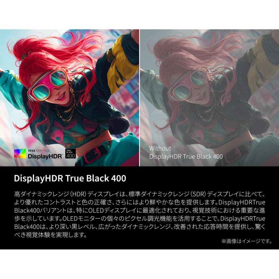 AOC QD-OLEDパネル採用 QHD対応26.5インチ液晶ディスプレイ ゲーミング
