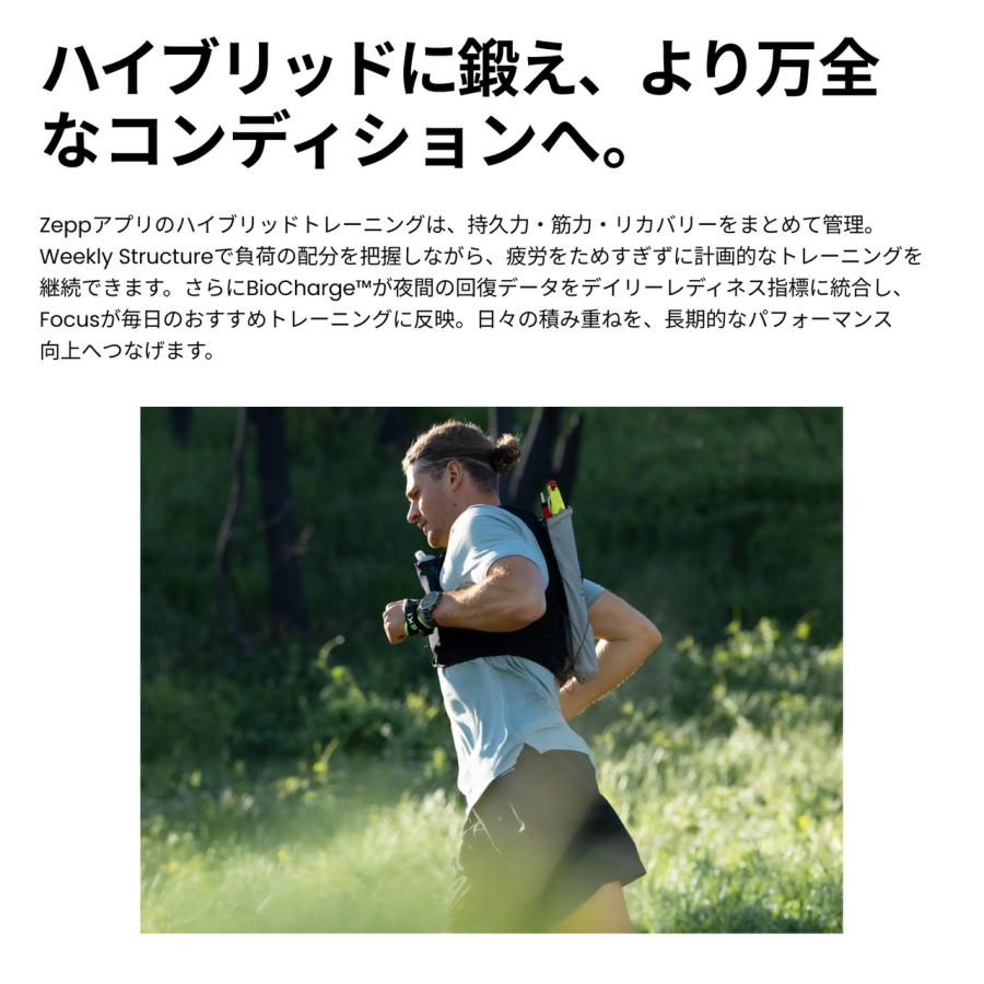 amazfit アマズフィット Cheetah 2 Ultra sp170084-C245 チーター2 ウルトラ トレイルランニング スマートウォッチの画像