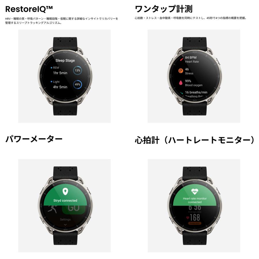 amazfit アマズフィット Cheetah 2 Ultra sp170084-C245 チーター2 ウルトラ トレイルランニング スマートウォッチの画像