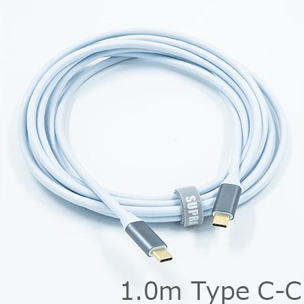 SAEC サエクコマース SUPRA USB 3.2ケーブル Type C-C 1.0m 高品質