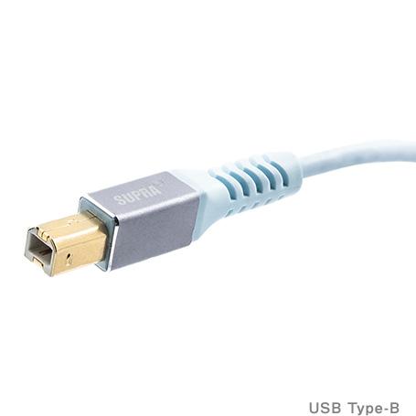 SAEC サエクコマース SUPRA USB 2.0 Type C-B 2.0m 高品質HIGH SPEED 対応USBケーブ_1