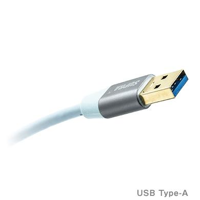 SAEC サエクコマース SUPRA USB 3.2ケーブル Type A-C 0.5m 高品質SUPER HIGH SPEED 対応USBケーブル