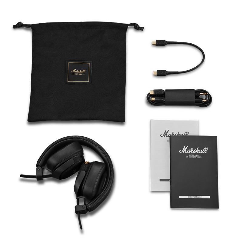 Marshall マーシャル Milton A.N.C. Black ブラック ワイヤレス