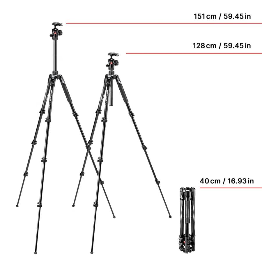 Manfrotto マンフロット 納期未定 MKBFRLA4BK-BH(ブラック) befree 