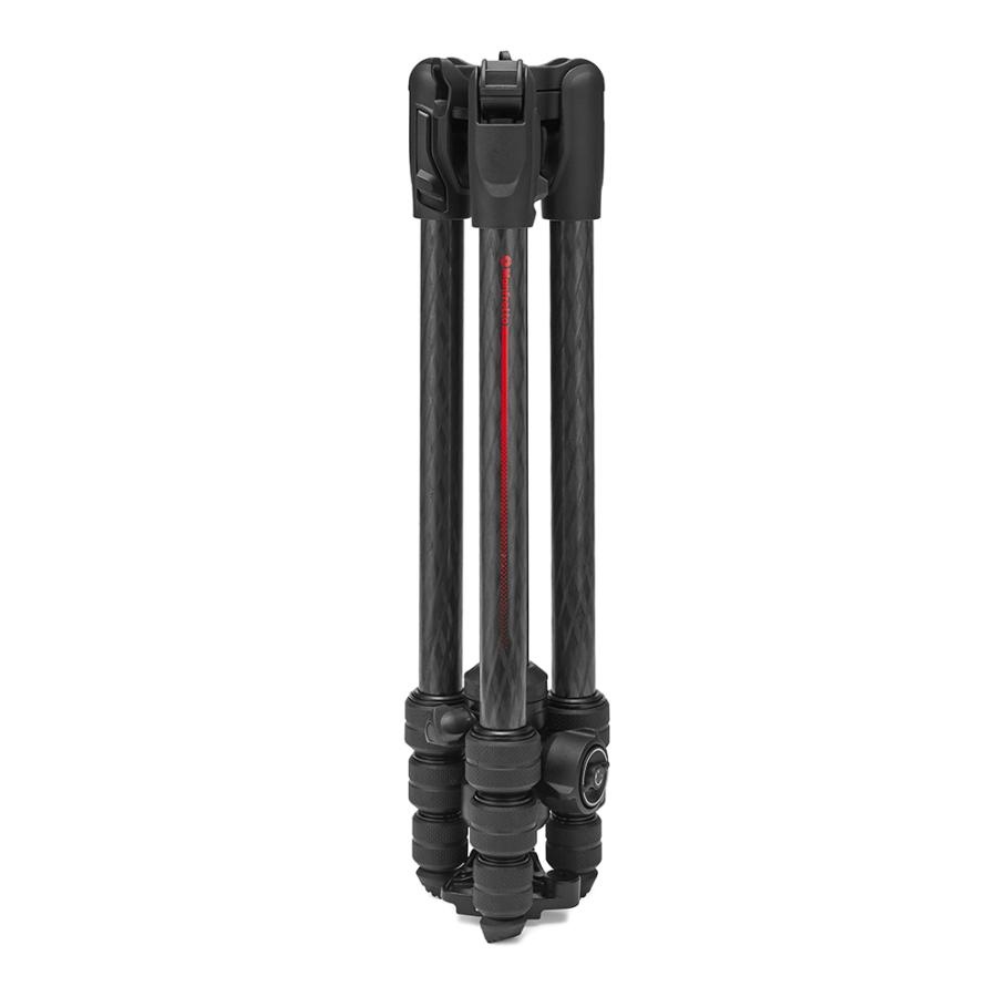 Manfrotto マンフロット MKBFRTC4FB-BH ブラック ツイスト カーボン 三脚キット befreeアドバンス ASの画像
