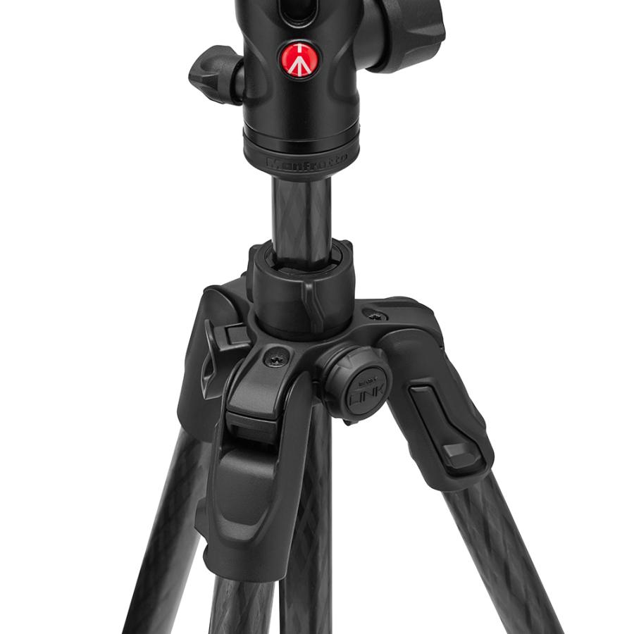 Manfrotto マンフロット MKBFRTC4FB-BH ブラック ツイスト カーボン 三脚キット befreeアドバンス ASの画像