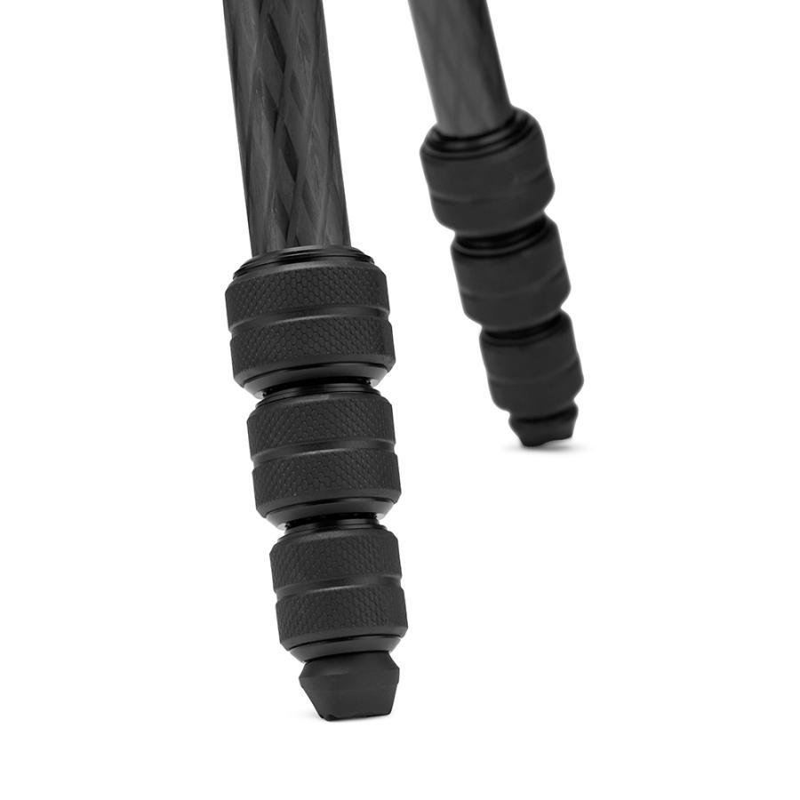 Manfrotto マンフロット MKBFRTC4FB-BH ブラック ツイスト カーボン 三脚キット befreeアドバンス ASの画像