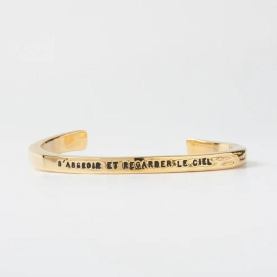 SERGE THORAVAL セルジュトラヴァル バングル 【座って空を見上げて