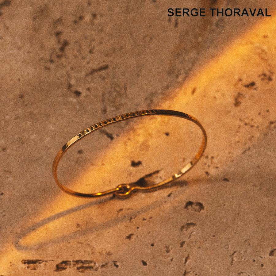 SERGE THORAVAL セルジュトラヴァル バングル 【雪解け】【ゴールド