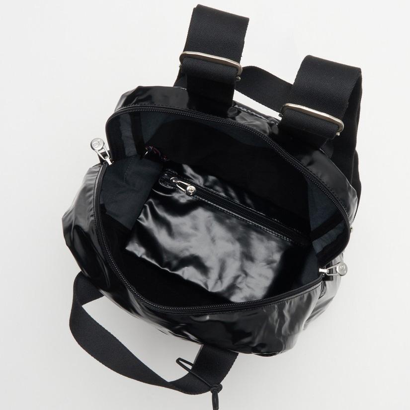 美品　ジャックゴム　リュック　ライトオリジナルラミ　ポーチ付き　ブラック 美品 ジャックゴム リュック ライトオリジナルラミ ポーチ付き