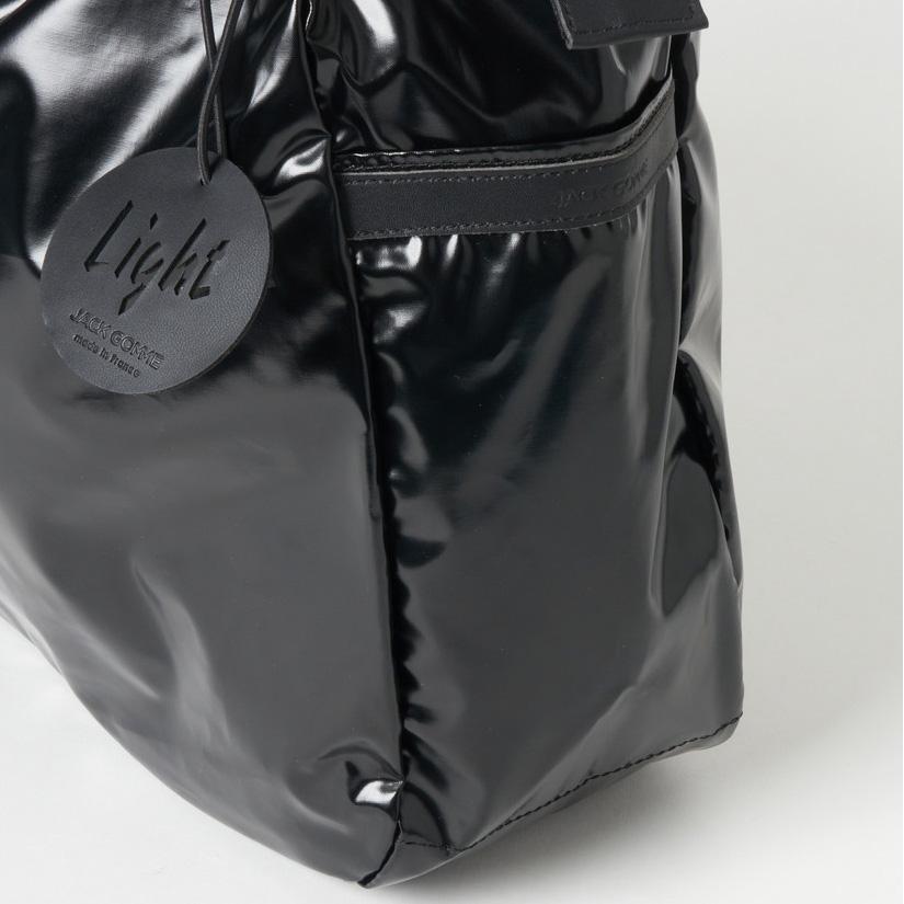 ジャック・ゴム　一枚革トートA4 Jack Gomme ジャックゴム LIGHT ORIGINAL LEVANT【BLACK】トートバッグ