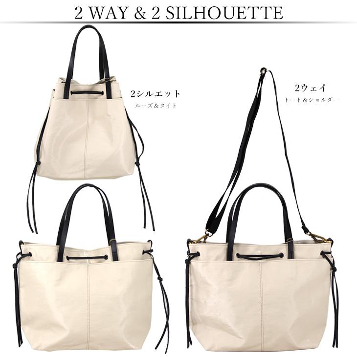 Jack Gomme ジャックゴム ATELIER LIN EMY【MANDARINE】2WAY ショルダーバッグ はっ水生地の画像