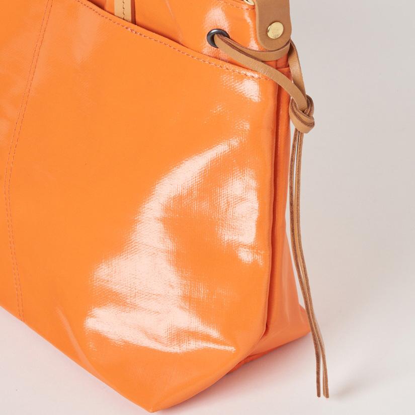 Jack Gomme ジャックゴム ATELIER LIN EMY【MANDARINE】2WAY ショルダーバッグ はっ水生地の画像