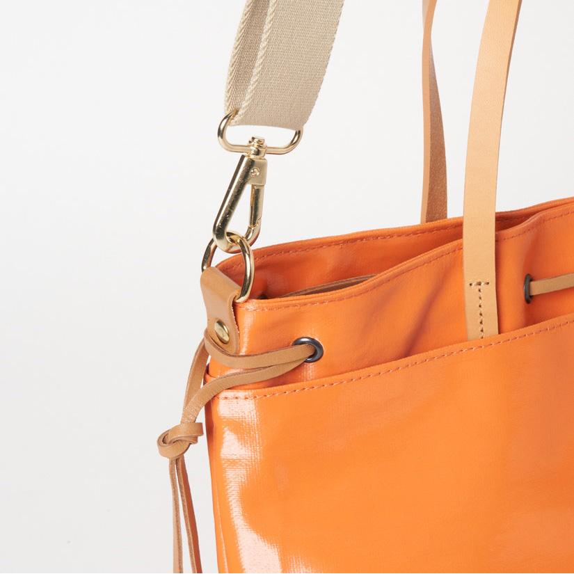 Jack Gomme ジャックゴム ATELIER LIN EMY【MANDARINE】2WAY ショルダーバッグ はっ水生地の画像