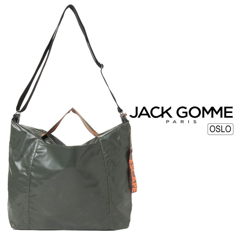 Jack Gomme ジャックゴム OSLO【ARMY】ショルダーバッグ 