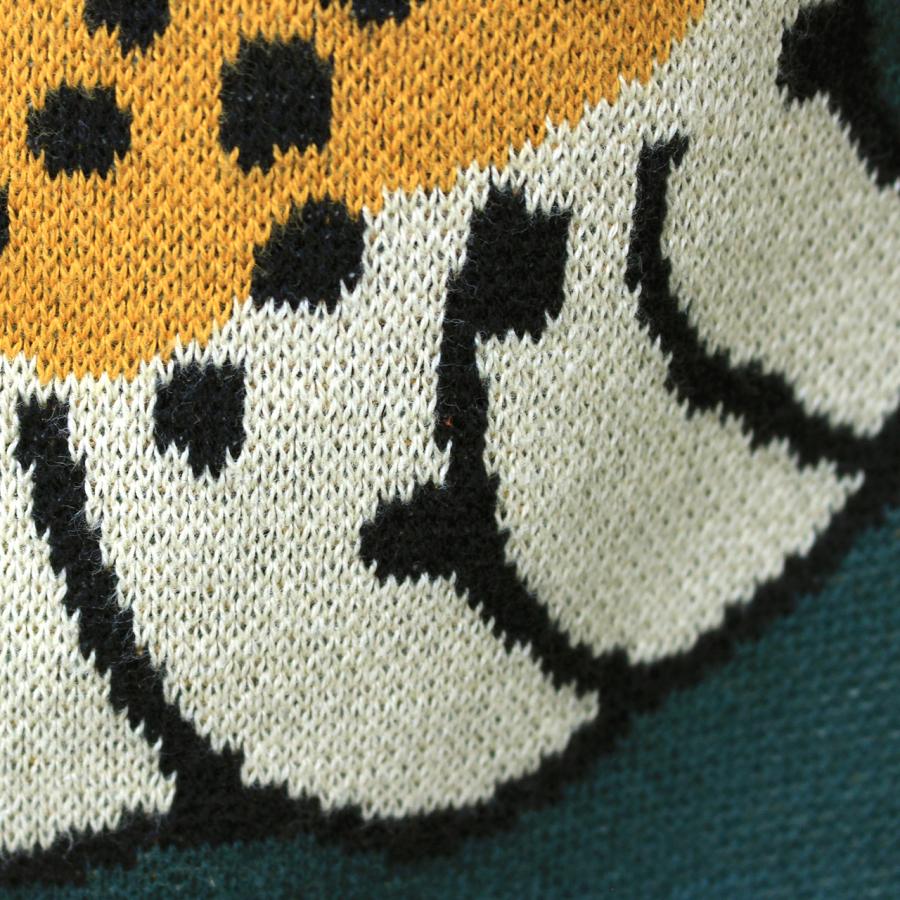 INOUI EDITIONS イヌイエディション THROW 130 LEOPARD【ヒョウ】【グリーン】大判 コットン ビーチタオル LEOPARD 08808の画像