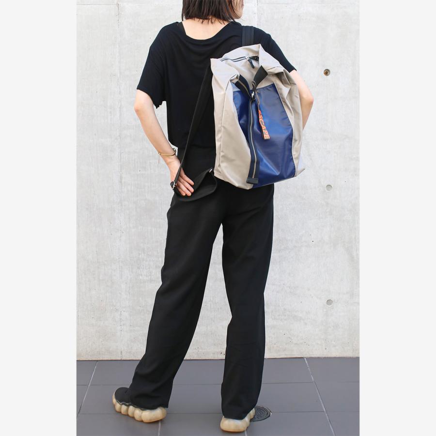 美品♡A4可♡Jack Gomme ジャックゴム 2way バッグ リュック Jack Gomme ジャックゴム LONDRES【DUNE/KLEIN】2WAYショルダー