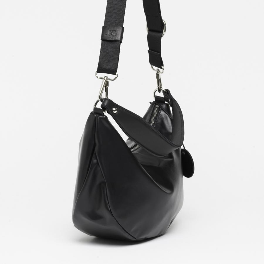 Jack Gomme ジャックゴム LIGHT LEATHER NIKITA【ブラック】レザー 3WAYバッグ 10062012610205の画像