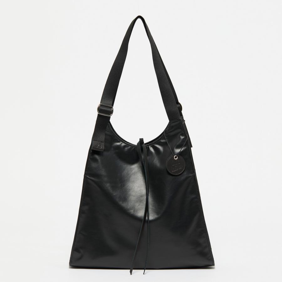 Jack Gomme ジャックゴム LIGHT LEATHER LESAC 【ブラック】レザー トートバッグ ショルダーバッグ 10062012610202の画像