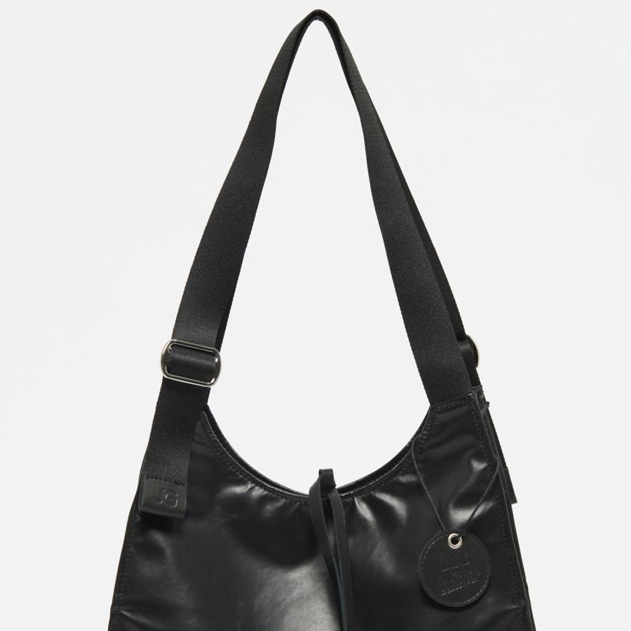 Jack Gomme ジャックゴム LIGHT LEATHER LESAC 【ブラック】レザー トートバッグ ショルダーバッグ 10062012610202の画像