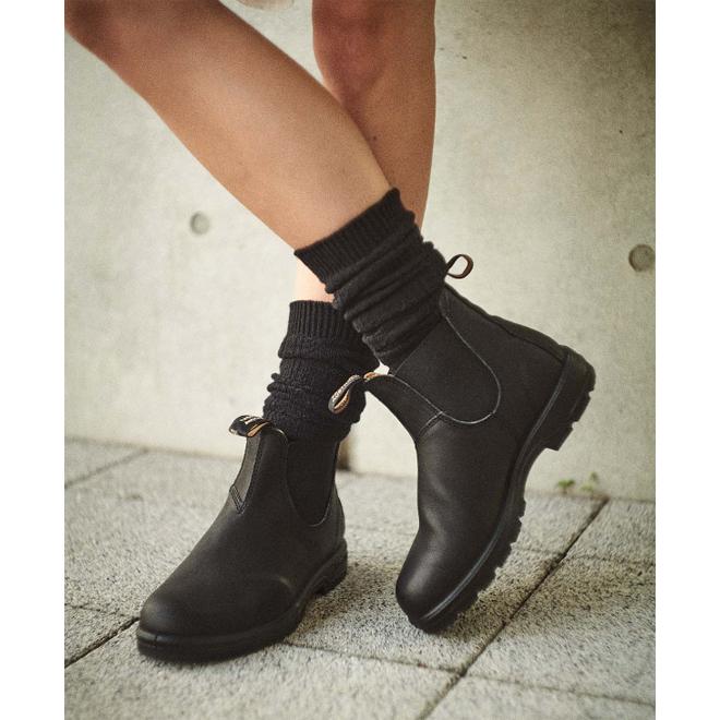 【UK8】Blundstone ブラック サイドゴアブーツ blundstone ブランドストーン 【ユニセックス】クラシックス