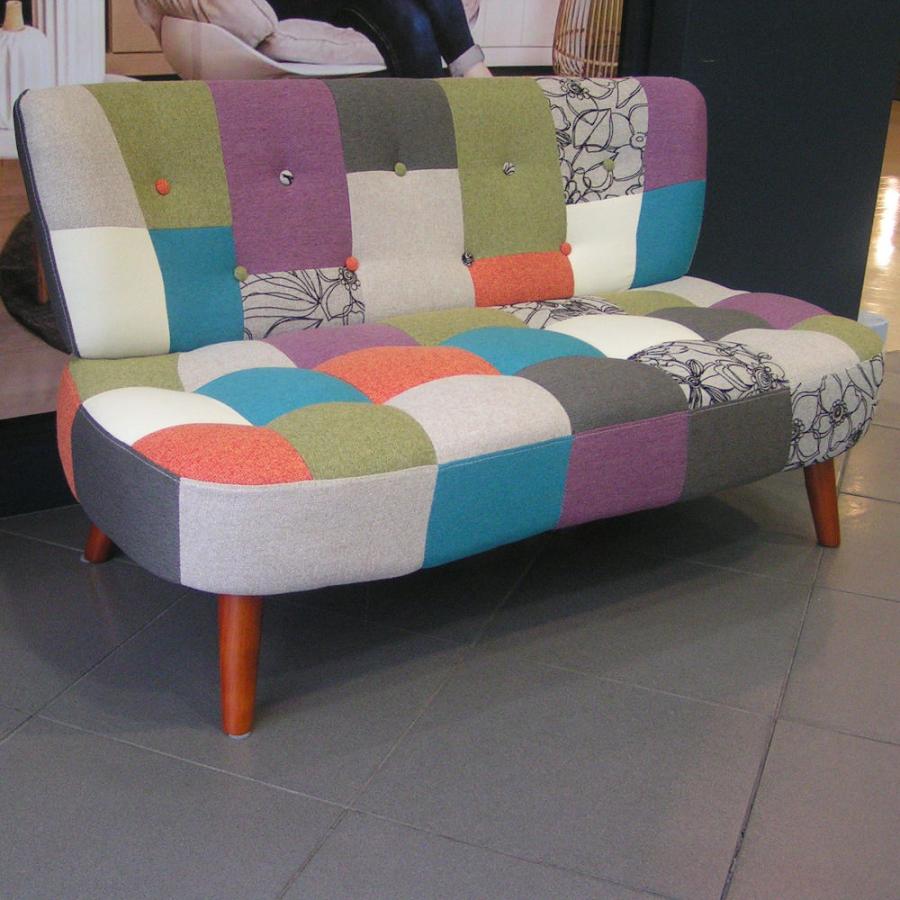 ソファ ラナ 2p パッチワークフラワー 村内ファニチャーアクセス 通販 Paypayモール