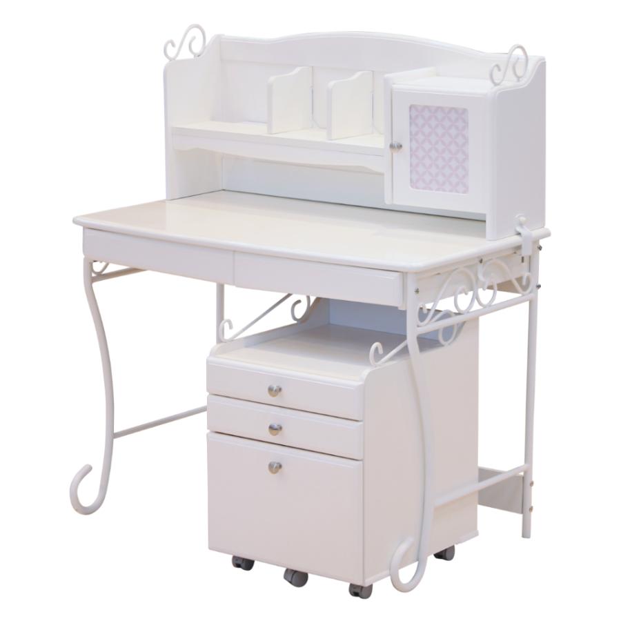 直売格安 学習机 学習デスク 収納付き Je 0 Wp スタンダードデスク かわいい キュート エレガント ホワイト 白 女の子 お姫様デスク 安い 直売 Novaatacado Com Br