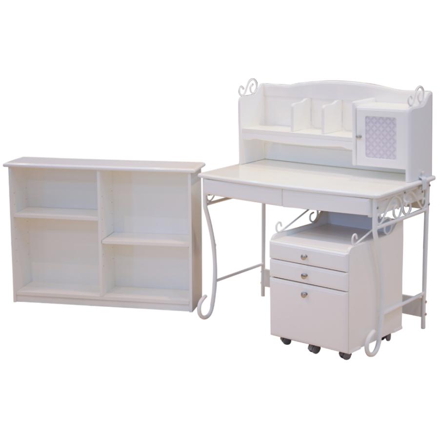NEW在庫 デスク 3Dデスク 村内ファニチャーアクセス - 通販 - PayPayモール 学習机 収納付き JED-200 WP セール人気SALE