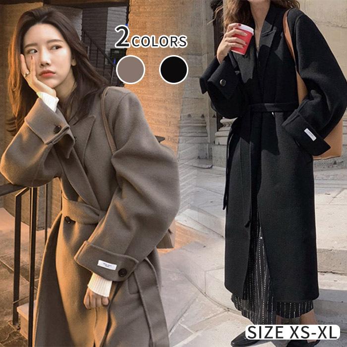 ファッション エバニュー 膝下ロングチェスターコート レディース ラシャコート ロング丈 アウター ジャケット コート アウター チェスターコート ロングコート 襟付き カーディガン O4jsyfr5vs Www Boulevardrestaurants Com