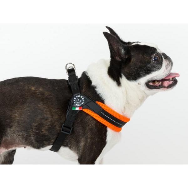 犬 ハーネス 小型犬用　トレ・ポンティ　Fibbia Soft Mesh adjustable type（フィッビア　ソフトメッシュアジャスタブルタイプ）  1.5サイズ｜murol｜10