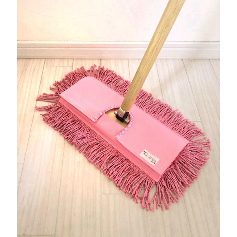 フロアモップ 送料無料 むろの屋 デザインモップ 木製ハンドル付き フロア 化学薬品不使用 無垢の床にも Muronoya Dk 6 くらしの雑貨むろの屋 通販 Yahoo ショッピング