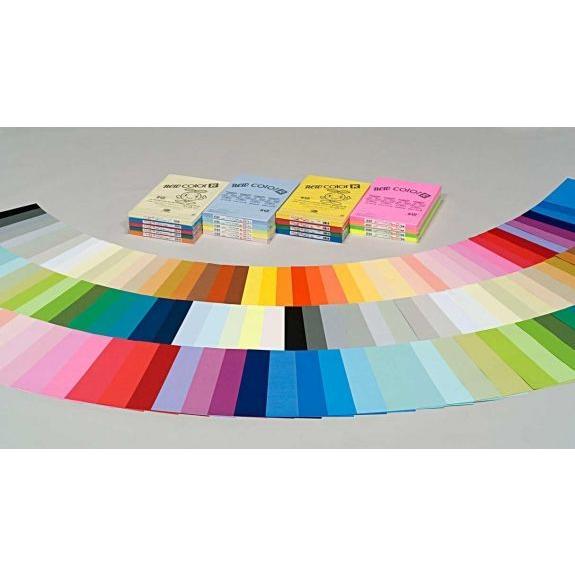 色画用紙 ニューカラー #152 ミルク 四切 （542mmx392mm） 100枚